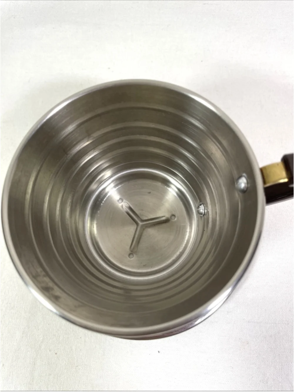 Kalita Wave Series 155 Coffee Dripper Stainless Steel 1-2 Cups Brown Handle